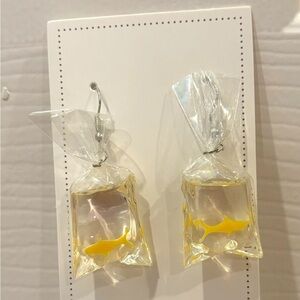 Goldfish Bag Earrings